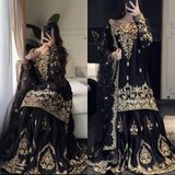 Top And Sharara With Dupatta