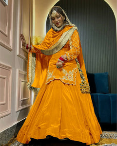Top And lehanaga With Dupatta
