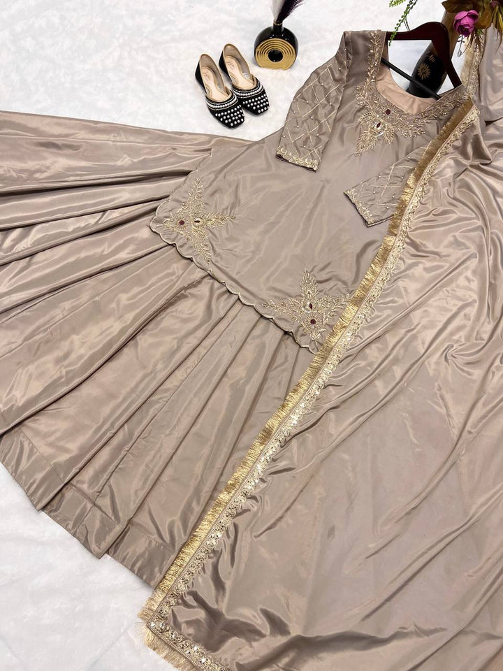 Top And lehanaga With Dupatta