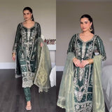 Top And Pant With Dupatta
