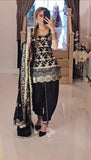 Launching New Designer Party Wear Look Top ,Dhoti Salwar and Dupatta