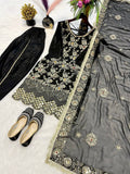 Launching New Designer Party Wear Look Top ,Dhoti Salwar and Dupatta