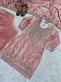 Top And plazzo With Dupatta
