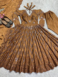 PREMIUM & LUXURIOUS DESIGNER READYMADE ALIA CUT  ANARKALI SUIT COLLECTIONS*👜