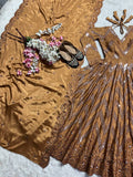 PREMIUM & LUXURIOUS DESIGNER READYMADE ALIA CUT  ANARKALI SUIT COLLECTIONS*👜