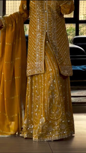 Presenting  New Designer Party Wear Look Top-Plazzo and Dupatta With Heavy Embroidery Work