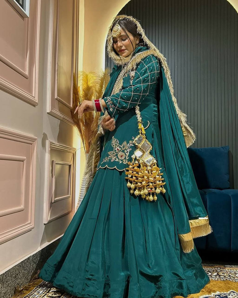 Top And lehanaga With Dupatta