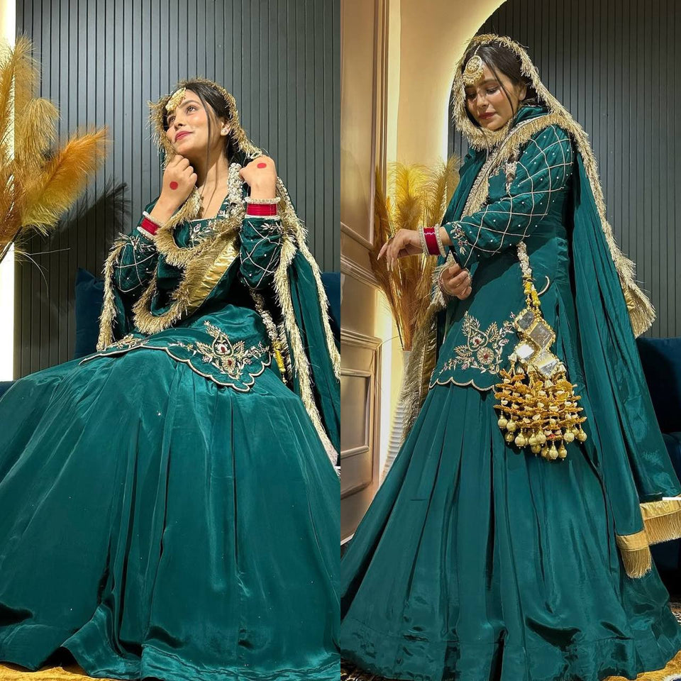 Top And lehanaga With Dupatta
