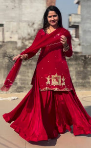 Top and Lehanaga With Dupatta