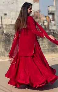 Top and Lehanaga With Dupatta