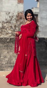 Top and Lehanaga With Dupatta