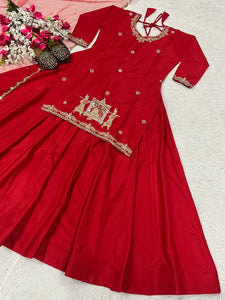 Top and Lehanaga With Dupatta