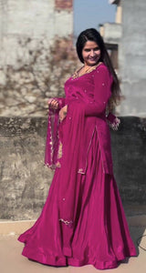 Top And Lehanaga With Dupatta