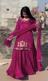 Top And Lehanaga With Dupatta