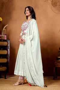 PRESENTING NEW NAVRATRI SPECIAL ANARKALI SUAT IN NEW FANCY STYLE