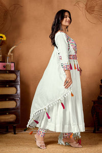 PRESENTING NEW NAVRATRI SPECIAL ANARKALI SUAT IN NEW FANCY STYLE