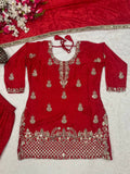 Launching New Designer Party Wear Look Top , Sharara Plazzo  and Dupatta