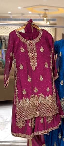 Launching New Designer Party Wear Look Top , Sharara Plazzo  and Dupatta