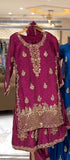 Launching New Designer Party Wear Look Top , Sharara Plazzo  and Dupatta