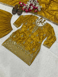 Launching New Designer Party Wear Look Top , Sharara Plazzo  and Dupatta