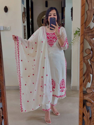Top And Pent With Dupatta