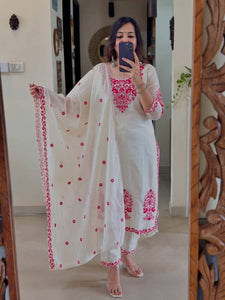 Top And Pent With Dupatta