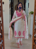 Top And Pent With Dupatta
