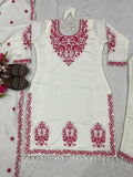 Top And Pent With Dupatta