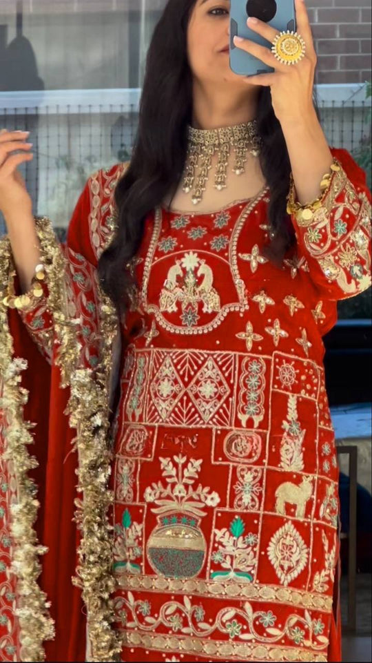 Launching New Designer Party Wear Look Top ,Dhoti Salwar and Dupatta