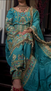 Launching New Designer Party Wear Look Top , Sharara Plazzo  and Dupatta