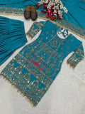 Launching New Designer Party Wear Look Top , Sharara Plazzo  and Dupatta