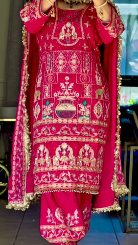 Launching New Designer Party Wear Look Top ,Dhoti Salwar and Dupatta