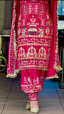 Launching New Designer Party Wear Look Top ,Dhoti Salwar and Dupatta