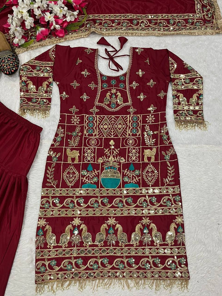 Launching New Designer Party Wear Look Top ,Dhoti Salwar and Dupatta