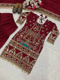 Launching New Designer Party Wear Look Top ,Dhoti Salwar and Dupatta