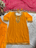 Launching New Designer Party Wear Look Top ,Dhoti Skirt and Dupatta