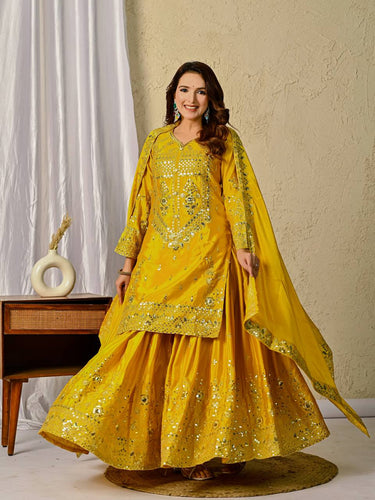 Launching New Designer Party Wear Look Top , Sharara Plazzo  and Dupatta