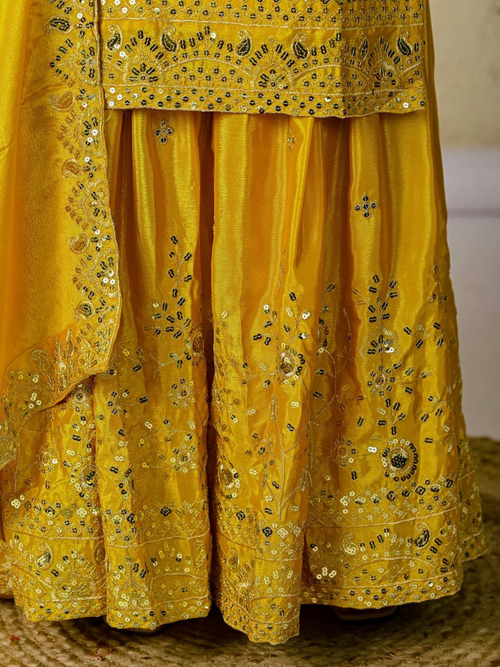 Launching New Designer Party Wear Look Top , Sharara Plazzo  and Dupatta