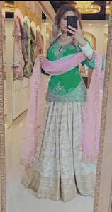 Presenting New  Đěsigner Lehenga -Top In New Fancy Styl