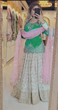 Presenting New  Đěsigner Lehenga -Top In New Fancy Styl