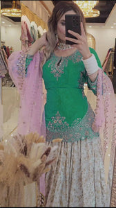 Presenting New  Đěsigner Lehenga -Top In New Fancy Styl