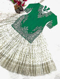Presenting New  Đěsigner Lehenga -Top In New Fancy Styl