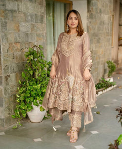 Top And Pant With Dupatta