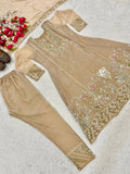 Top And Pant With Dupatta