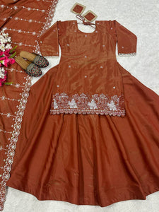 Top And  Lehanaga   With Dupatta