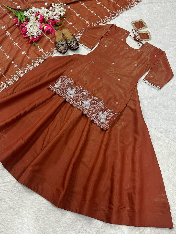Top And  Lehanaga   With Dupatta