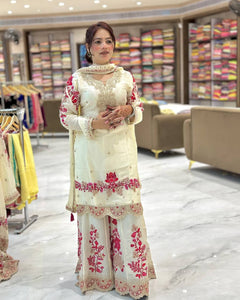 top And Dupatta With Plazzo