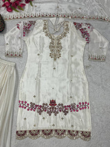 top And Dupatta With Plazzo