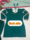 Top And Plazzo with Dupatta