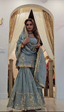 Top And Plazzo With Dupatta